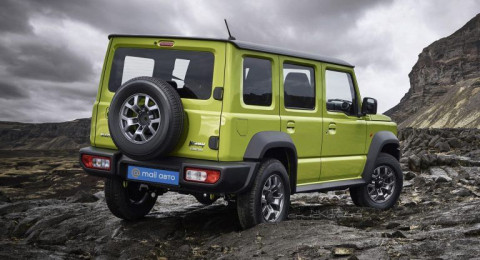 Новому Suzuki Jimny могут предоставить еще 2 двери