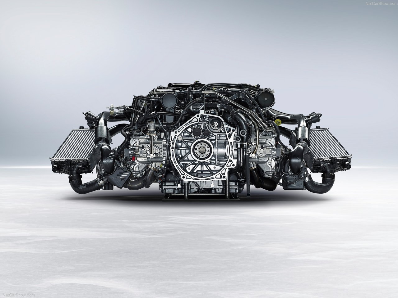 Porsche 911 turbo s engine