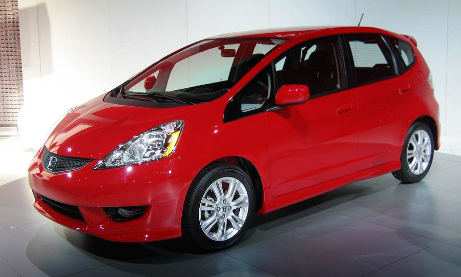 Honda Jazz 2012 красная
