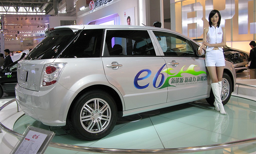 Китайские электрокары BYD