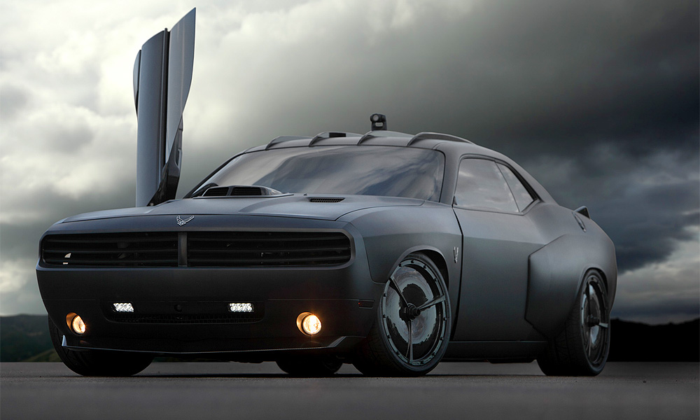 Четкий dodge Челленджер