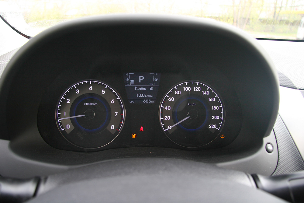 Панель приборов hyundai solaris