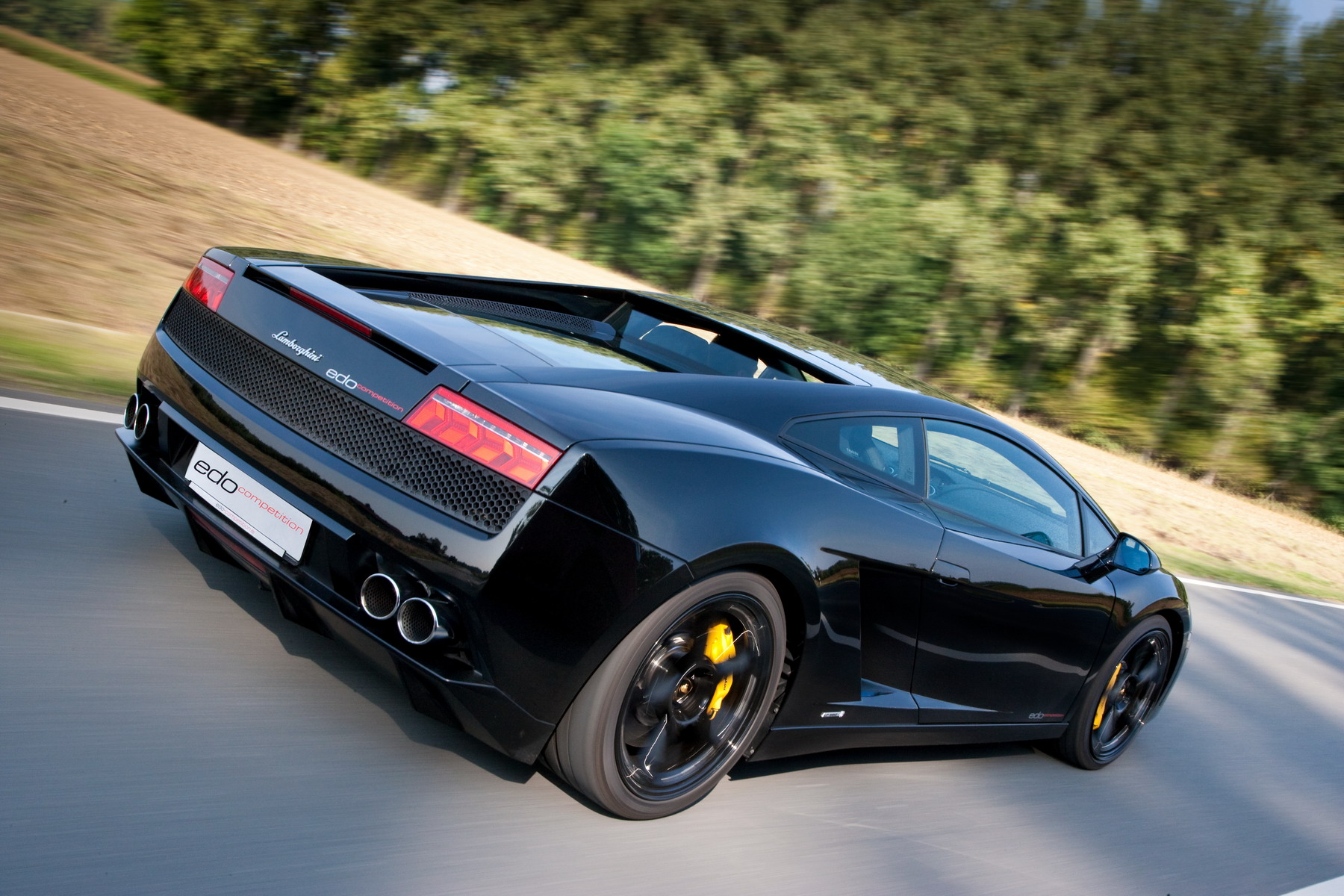 Lamborghini Gallardo в городе