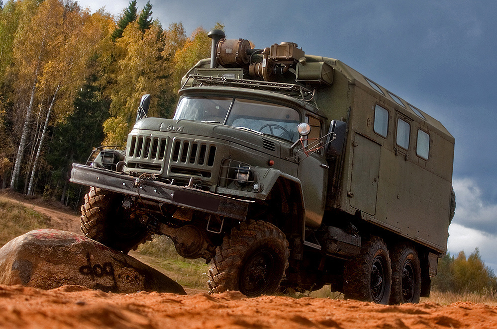 Вождение военных автомобилей