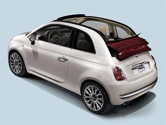 Открытая версия Fiat 500 полностью рассекречена