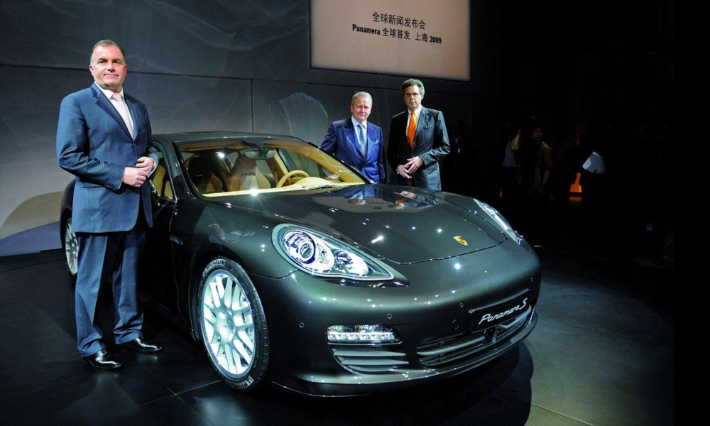 Porsche Panamera дебютировал в Шанхае