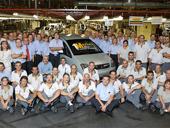 Opel выпустил миллионный экземпляр модели Meriva