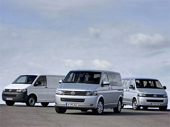 Volkswagen обновил четыре коммерческих автомобиля