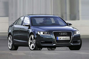 Audi A6 2012 модельного года уже проходит испытания