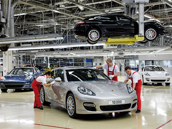 Porsche Panamera - в Лейпциге собран 10-тысячный экземпляр