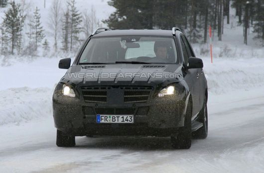 Mercedes ML обновится к 2012 году