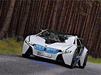 BMW Vision EfficientDynamics - гибридный спорткар запустят в серию