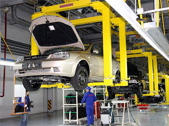 В январе производство автомобилей в России выросло в 3 раза