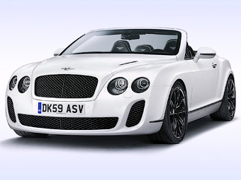 Bentley Continental Supersports Convertible - самый быстрый кабриолет в мире