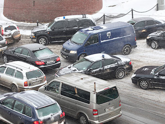 Автопарк Москвы достиг 3,8 миллиона автомобилей