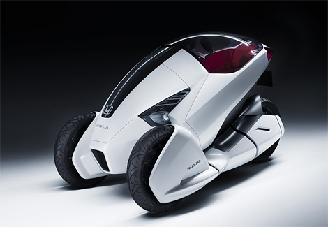 Honda покажет одноместное транспортное средство 3R-C в Женеве