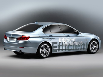 BMW 5-Series F10 - готовится гибридная версия новой "пятерки"