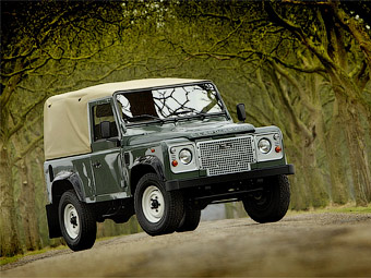 Land Rover выпустит ретро-версию Defender
