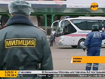 Милиция ужесточила контроль транспорта на въезде в Москву