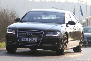Audi S8 нового поколения - шпионские фото