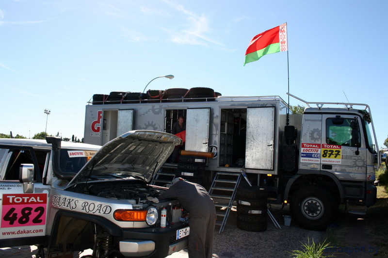 Поддельный грузовик "Дакара" использовали для перевозки наркотиков