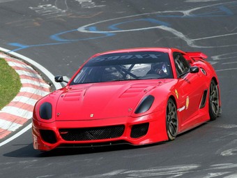 Ferrari 599XX установил новый рекорд Нюрбургринга