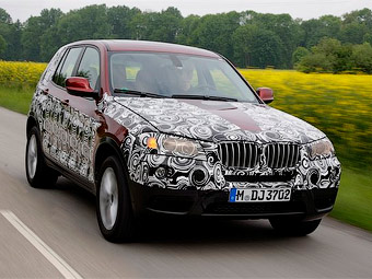 BMW  X3 нового поколения - первая официальная информация