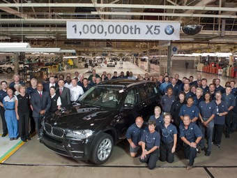 BMW выпустила миллионный внедорожник X5