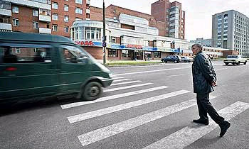 Московская автоинспекция вышла на "охоту" за пешеходами