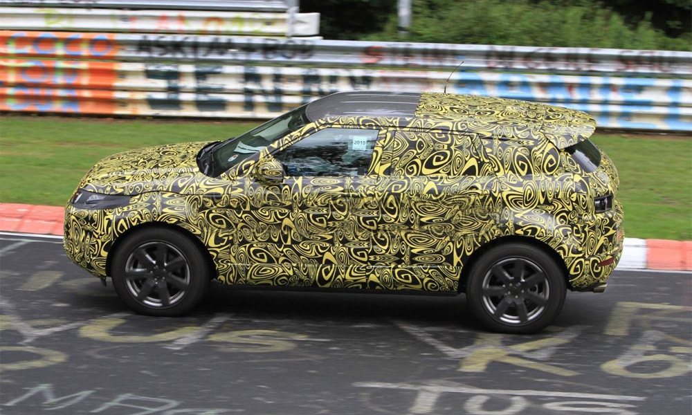 Land Rover готовит к премьере пятидверный Range Rover Evoque