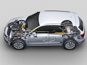 Audi Q5 Hybrid - характеристики первой гибридной модификации