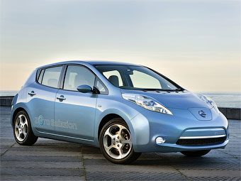 Nissan Leaf - выбран "Автомобилем года" в Европе