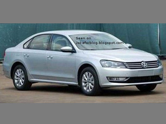 Шпионские фото нового среднеразмерного седана от VW 