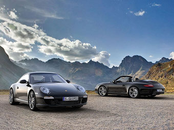 Porsche 911 Black Edition - черные спорткары выпустят ограниченным тиражом