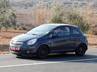 Opel Allegra - самый маленький Опель приступил к тестам