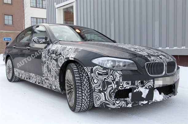 BMW M5 - шпионские фото нового поколения
