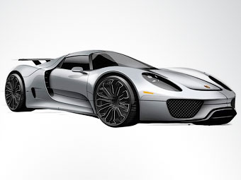 Гибридный суперкар Porsche будет стоить 645 тысяч евро