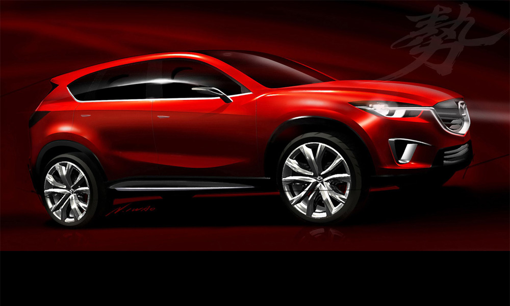 Mazda покажет серийный кроссовер CX-5