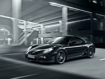 Porsche Cayman S перекрасили в черный цвет и сделали мощнее