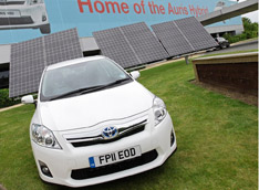 Toyota начнет выпускать автомобили на солнечной энергии
