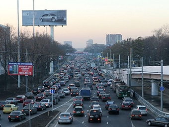 Москва заняла восьмое место среди городов с самыми крупными пробками