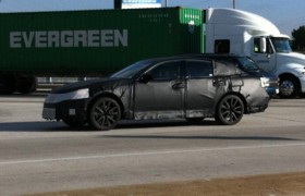 Новый Lexus GS - первые шпионские фото