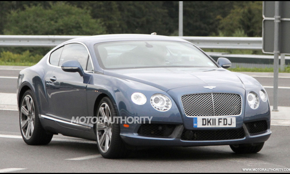 Bentley Continental GT Speed засекли во время тестов