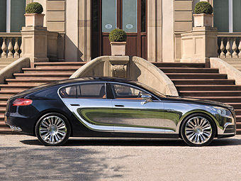 Bugatti полностью изменит дизайн суперседана Galibier
