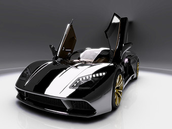 Genty Automobile рассекретил конкурента Bugatti Veyron Super Sport