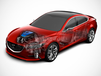 Mazda представила "Интеллектуальнау энергетическую петлю"