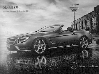 Новый Mercedes-Benz SL - появились первые изображения