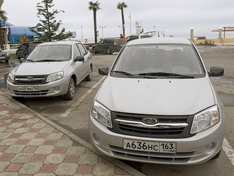 Продажи седанов Lada Granta стартуют 22 декабря