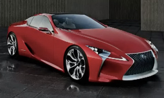 Фото концепта Lexus LF-LC просочились в сеть до выпуска тизера