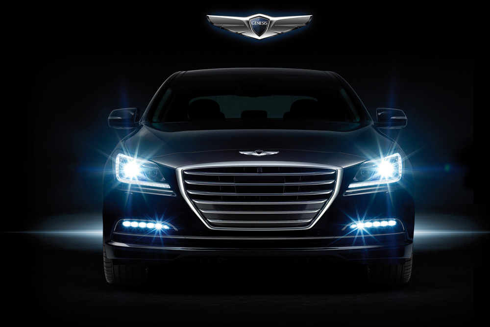 Hyundai genesis значок